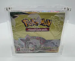 Pokemon TCG Evolving Skies Booster Factory Sealed with Acrylic Case - Image 1