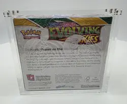 Pokemon TCG Evolving Skies Booster Factory Sealed with Acrylic Case - Image 2