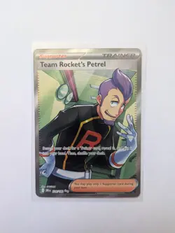 Pokemon TCG Team Rocket's Petrel 226/182 Destined Rivals Full Art Ultra Rare NM - Image 1