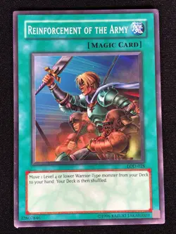 Yugioh Reinforcement of the Army LOD-028 Super (MP) - Image 1