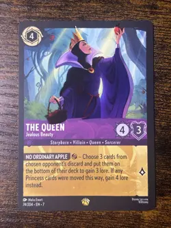 Disney Lorcana - Archazia’s Island - The Queen - Jealous Beauty - 74/204 - Image 2