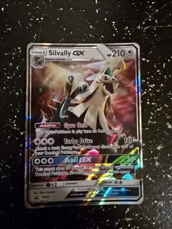 Pokemon Card Full Art Silvally GX Promo SM91 - Image 1