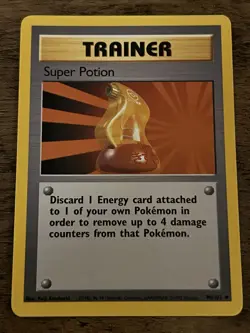 Super Potion 90/102 - Base Set Pokemon Card - Uncommon - Image 1