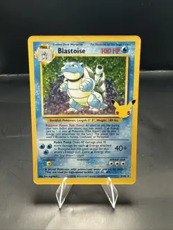 Pokemon TCG Blastoise Celebrations: Classic Collection 2/102 Holo Holo Rare - Image 1