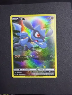 Riolu GG26/GG70 Crown Zenith Galarian Gallery Holo Ultra Rare Pokemon TCG NM - Image 1