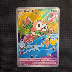 Pokemon TCG First Partner Illustration Collection Series 1 Alola Gen 7 Starters - Image 2