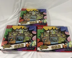 LOT OF 3 Pokemon TCG Ascended Heroes First Partners Deluxe Pin Collection - Image 1