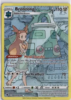 Pokemon Card Bronzong TG11/TG30 Ultra Rare Astral Radiance Trading Card - Image 3