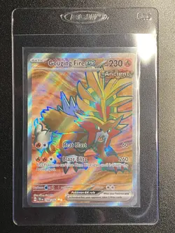 Gouging Fire ex Full Art UR 188/162 Pokemon TCG Temporal Forces Ultra Rare - NM - Image 3