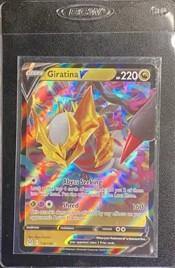 Giratina V UR 130/196 Pokemon TCG Sword & Shield Lost Origins Ultra Rare - Image 4