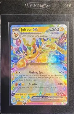 Jolteon ex DR 030/131 Pokemon TCG S&V Prismatic Evolutions Double Rare - NM - Image 5