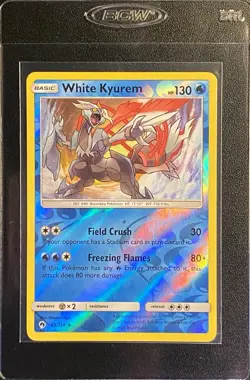 White Kyurem Reverse Holo Rare 63/214 Pokemon TCG Sun & Moon Lost Thunder NM - Image 3