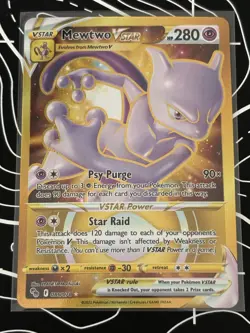 Mewtwo VSTAR (Secret) 086/078 Pokemon GO Holo - Image 1