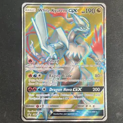 Pokemon White Kyurem GX SM141 SM Promo Holo Dragon Basic 2018 Pokemon TCG - Image 1