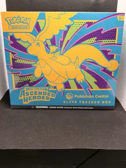 Ascended Heroes Pokemon Center Exclusive Elite Trainer Box Factory Sealed - Image 1