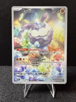 Pokemon Carbink 242/217 ASC Basic 90 HP Regular Rock Type TCG Card - Image 1