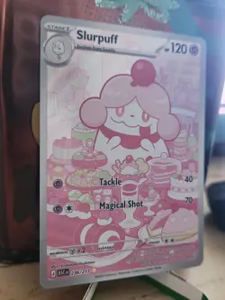 Slurpuff 236/217 ASC Holo Rare Pokemon TCG Card 120 HP Stage 1 Tackle 40 - Image 3