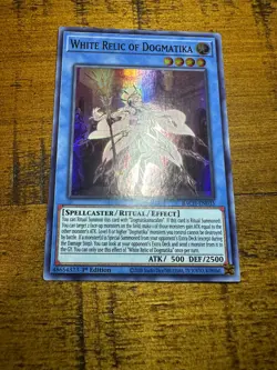 White Relic of Dogmatika BACH-EN035 1st Edition Super Rare PL + BONUS - Image 1