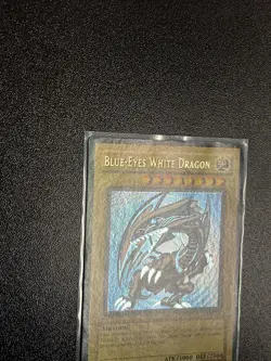 Yu-Gi-Oh Blue-Eyes White Dragon SDK-001 Ultra Rare Faded 1.5 print - Image 2