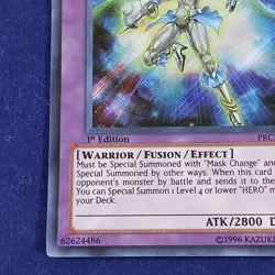 Masked HERO Dian PRC1-EN019 2012 Premium Collection Tin 1st Edition LP - Image 5