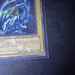 Yu-Gi-Oh Blue-Eyes White Dragon Rare Holo Card SDK-001 - Image 4