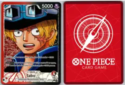 Sabo (004) (Alternate Art) OP13-004 Leader Carrying On His Will One Piece NM - Image 3