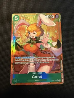One Piece TCG Carrot Alt Art OP08-023 SR Two Legends English - Image 1