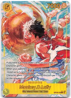 Monkey.D.Luffy (Alternate Art) OP15-119 Adventure on Kami's Island - Image 1