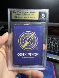 Monkey D. Luffy OP11-058 Treasure Rare OP-13 English BGS 10 Pristine - Image 2