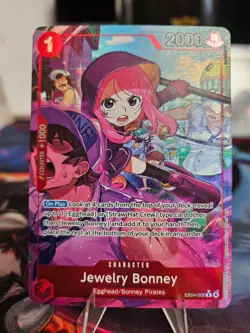 Jewelry Bonney(Alt) EB04-002 R Adventure on KAMI Island ONE PIECE ENGLISH OP15 - Image 1
