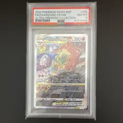 Pokemon Charizard VSTAR SWSH262 Ultra-Premium Promo Holo PSA 8 Sword & Shield - Image 1