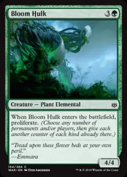 Bloom Hulk - Near Mint MTG War of the Spark - Image 1