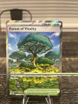 Pokemon Forest of Vitality Trainer Stadium Holo Foil Card POR 109/088 English - Image 1