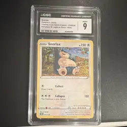 Pokemon Snorlax 016/034 Trading Card Game Classic Holo CGC 9 150HP English - Image 1