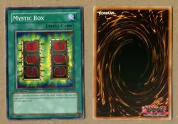 Yu-Gi-Oh! 1st Edition SD6-EN030 Mystic Box SPELL TRADING GAME CARD - Image 1