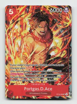 Portgas.D.Ace (Illustration Box Vol.5) SR One Piece Promotion Cards ST15-005 NMF - Image 1
