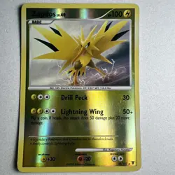 Zapdos 48/147 Reverse Holo Rare Pokemon Card Platinum Supreme Victors NM WR1 - Image 1