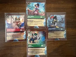 Disney Lorcana Cruise Promo Cards Set - Image 1