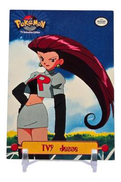 Pokemon Topps TV Animation Edition Jesse TV9 Team Rocket Vintage Card 1999 - Image 1