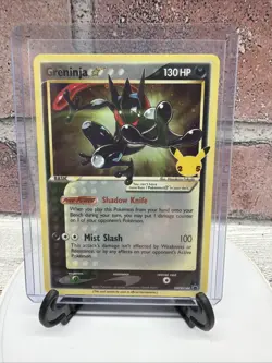 Greninja Gold Star SWSH144 Promo Celebrations Near Mint Pokemon Card TCG - Image 1
