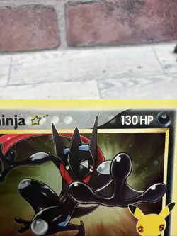 Greninja Gold Star SWSH144 Promo Celebrations Near Mint Pokemon Card TCG - Image 4