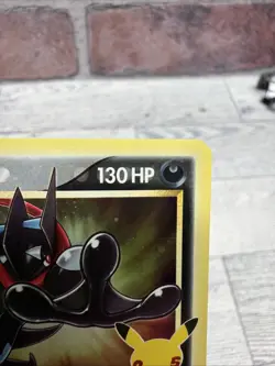 Greninja Gold Star SWSH144 Promo Celebrations Near Mint Pokemon Card TCG - Image 5