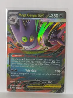 NM/M - Mega Gengar ex 056/094 - Holo - Phantasmal Flames - Pokemon Card TCG - Image 1