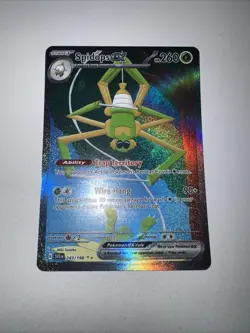 Pokemon Cards Spidops ex 243/198 Scarlet & Violet Special Illustration Rare *2 - Image 1