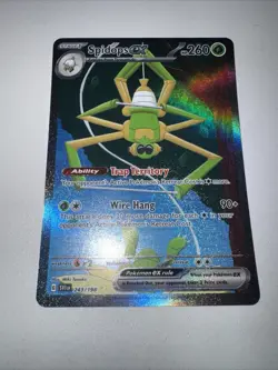 Pokemon Cards Spidops ex 243/198 Scarlet & Violet Special Illustration Rare *2 - Image 2
