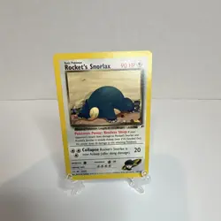 Pokemon Rocket's Snorlax 033/132 Gym Heroes Rare Unlimited Card - Image 1