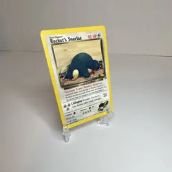 Pokemon Rocket's Snorlax 033/132 Gym Heroes Rare Unlimited Card - Image 3