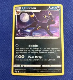 Umbreon - Promo Holo SWSH: Sword & Shield Promo Cards SWSH129 NM — FART SWIRL — - Image 1