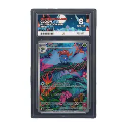 Gloom Obsidian Flames 198/197 Illustration Rare 8 NM-MT 2023 Ace Graded Card - Image 1