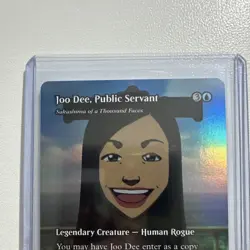 Magic: The Gathering Joo Dee, Public Servant Legendary Creature Blue Foil Avatar - Image 3